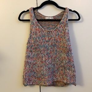 Mango knitted tank top